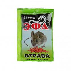 Зерновая приманка от грызунов «Эфа», 100 гр.