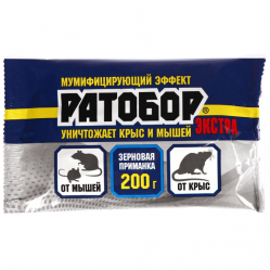 РАТОБОР зерно (пакет) ЭКСТРА мумиф.эф, 200 гр.