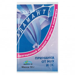 Средство Адамант приманка от мух и ос 10 гр.