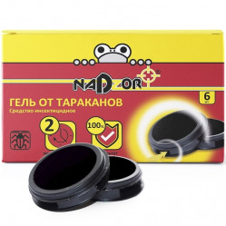 Ловушки NaDzor с гелем от тараканов 6 штук/уп.