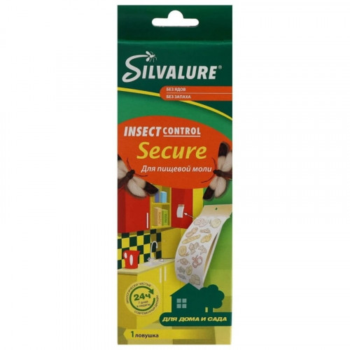 Клеевая ловушка от пищевой моли Silvalure Secure, 1 шт.
